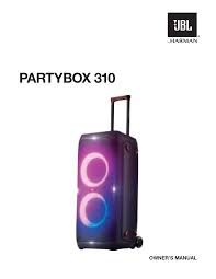 JBL PartyBox 310 Taşınabilir Bluetooth Hoparlör